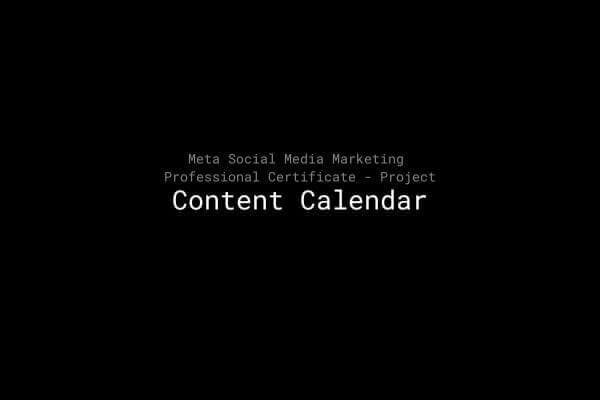 Content Calendar image